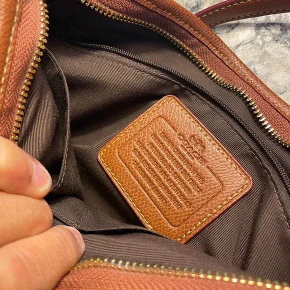 Coach Brown Monogram Crossbody Bag Set - Picture 4 of 5